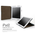 (iPad2ケース)[★即発送★] iPad2 ケース　Prestige Pearl Lizard Series　本革　自動スリープ機能付