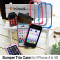 【walnutt】(iphone4/4s ケース)Walnutt Bumper Trio ★8color★