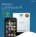 【zenus】(iPhone5S/5用保護フィルム)Luminous-A Screen Protection film[指紋防止]