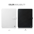 【zenus】（新しいiPad(iPad3)/iPad4 ケース)Prestige クラシック ビジネス ポートポリオ[2段スタンド＆ハンドバンド付/自動スリープ]