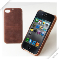 【zenus】(iphone4/4s ケース) Vintage Brown Bar [天然イタリア牛革]