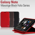 (Galaxy Note ケース)★GALAXY Note SC-05Dケース Galaxy Noteケース★ Masstige Block Folio スタンド付