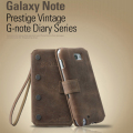 (Galaxy Note ケース)★GALAXY Note SC-05Dケース★Vintage Diary　G-NOTE　手帳タイプ●100％イタリアン本革●-Z997GNT