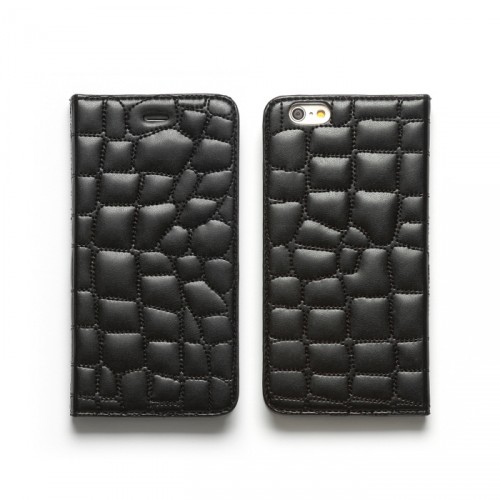 700_iPhone6_CrocoQuiltingDiary_Black