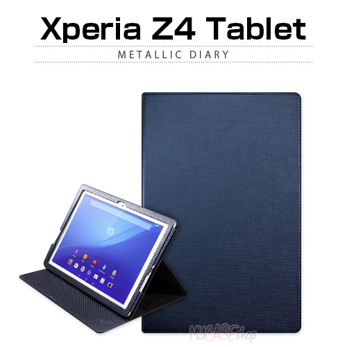 Xperia Z4 Tablet ケース Zenus Metallic Diary ゼヌス メタリックダイアリー エクスペリア タブレット 公式サイト Zenus