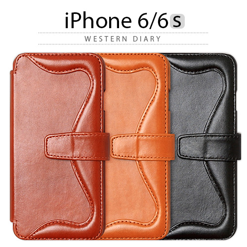 iPhone6s ケース 手帳型 ZENUS Western Diary（ゼヌス ウェスタン 