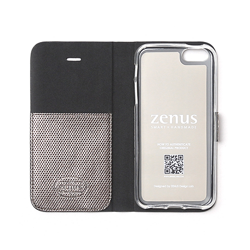 iPhone SE ケース 手帳型 ZENUS Metallic Diary（ゼヌス メタリック 